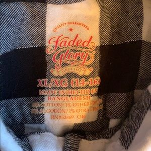 Faded Glory Flannel